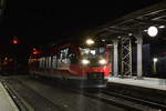 Fertig geschmückt und bereit zur letzten Abfahrt stand 644 016 im Bahnhof Grevenbroich und wartete auf Abfahrt.