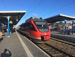 644 061 als Re nach Crailsheim am 29.12.2017 in Aalen.