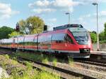 644 045 erreicht mit weiteren zwei 644er Garnituren den Bahnhof Burgsteinfurt als RB64 Münster - Enschede, 06.05.2022