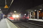 Am 12.11.16 standen 644 019 und 644 031 als RB38 im Bahnhof Grevenbroich.