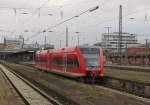 DB 646 213  Zierenberg  als RE 23072 nach Bad Wildungen, am 04.04.2012 bei der Ausfahrt in Kassel Hbf.