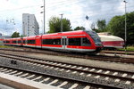 Der 646 011-6 und 646 029-8 verlassen am 06.08.2016 Berlin-Lichtenberg Richtung Berlin Gesundbrunnen, um dann von dort als RE 5802 nach Szczecin Glowny zu fahren.