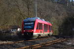 648 203 rauscht als RE25 durch den Haltepunkt Gräveneck gen Wetzlar.

Gräveneck 24.03.2018