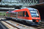 VT Überführung steht auf dem Display, 648 265 (NVR-Nummer: 9580 0 648 265-6 D-DB Bpd) bei der Durchfahrt Bahnhof Hamburg Harburg am 25.06.19
