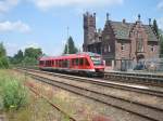 648 775 als RB 14417 nach Bad Harzburg am 29.6.2008 in Stadtoldendorf.