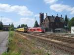 Generationentreffen in Stadtoldendorf: links 719 501/001, rechts 648er als RB nach Holzminden