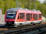 DB - Abgestellter Triebzug ABpd 648 703-7 + Bpd 648 203-8 im Bahnhofsareal von Dillenburg am 02.05.2008