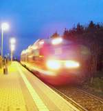 648 309 als RB35598 in Kalchreuth, 14.11.09.