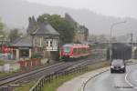 648 xxx mit einer RB von Gttingen nach Bad Harzburg kurz hinter Goslar am 31.07.2011.