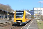 648 711 mit OPB Marktredwitz-Regensburg am 20.03.2019 in Windisch-Eschenbach.