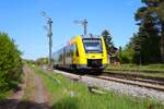 HLB Alstom Lint 41 VT607 in Ober-Widdersheim am 27.04.25
