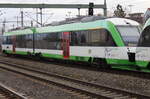 EB VT 219 (95 80 0648 719-2 D-EIB) als EB 80884 aus Gera Hbf, am 10.12.2025 in Erfurt Hbf.