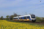 VT 648 442 und VT 648 444 (RheinRuhrBahn) als RE10 Richtung D�sseldorf Hbf in Meerbusch B�singhoven, 8.