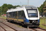 Am 23.05.2026 fuhr 648 292 als RB 37 aus dem Bahnhof Soltau (Han) nach Langwedel.