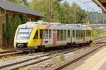 HEB 648 151-8 f�hrt in Kreuztal ein als RB 93 nach Siegen 15.8.2026