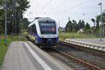 VT 4.06, der Eurobahn bei der Einfahrt in Hameln am 12.07.11.
