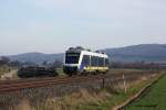 VT4.04 der Eurobahn am 20.11.2011 bei Eggenstedt.