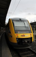 Dieser HLB Lint 41 stand am 14.12 auf seinem Weg nach Fulda in Gieen