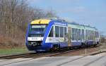 Ein HEX von Vienenburg nach Magdeburg durchfhrt am 20.04.13 Ilsenburg.