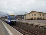 Am 25.12.2013 im Bahnhof von Oschersleben an der Strecke Halberstadt Magdeburg 