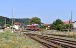 648 765 als RB 14011 (Göttingen-Nordhausen) am 31.08.2019 in Woffleben