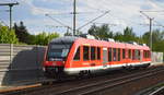RE6 nach Wittenberge mit 648 620 am 13.05.20 Berlin Blankenburg.