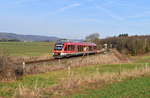 648 151 als RB 14309 (Braunschweig Hbf-Herzberg/Harz) am 08.02.2020 bei Gittelde