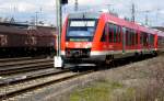 ..am 30.3.10 - zügig läuft die ARDEY-Bahn als RB 53 in den Gleisbereich Schwerte/Ruhr ein