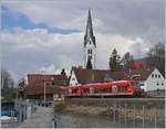 Verblüfft, dass am Bodensee die Schiffe im Winter den Hafen verlassen müssen, nutze ich dies und konnte bei Sipplingen die Regionalbahn RB 22765 nach Friedrichshafen Stadt, bestehend aus dem
