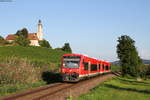 650 104-2 und 650 203-2 als RB 22784 (Friedrichshafen Stadt-Radolfzell) bei Birnau 30.8.19