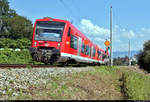 650 201-6 und 650 022-6 (Stadler Regio-Shuttle RS1) unterwegs in Wasserburg (Bodensee). Durch die voranschreitende Elektrifizierung gelang die Aufnahme leider nur mit  Mastschaden .

🧰 DB ZugBus Regionalverkehr Alb-Bodensee GmbH (RAB | DB Regio Baden-Württemberg)
🚝 RB 22720 Lindau Hbf–Friedrichshafen Hafen
🚩 Bahnstrecke Friedrichshafen–Lindau (Bodenseegürtelbahn | KBS 751)
🕓 7.8.2020 | 15:44 Uhr

(verbesserte Version)