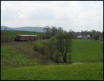 Zwei leider unbekannt gebliebene 650er fuhren am 26.04.2008 als RegionalExpress nach Crailsheim.