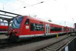 650 109-2 und 650 203-3 warten am 22.3.2008 in Singen(Htw) auf die Ausfahrt nach Friedrichshafen.