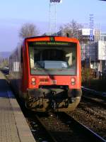 650 301-5 hat es am 15.11.2008 mal wieder auf die Teckbahn verschlagen.