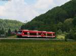 650 302-3 und 307-2 als RB 22417 (Tbingen Hbf-Horb) bei Mhlen 23.5.10