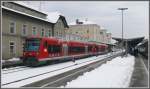 650 201 und 650 318 nach Friedrichshafen Hafen in Friedrichshafen Stadt.