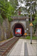 Vielleicht Deutschlands schrgster  Hauptbahnhof .