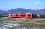 650 015 + 004  bei Dettingen  13.03.06