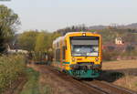 VT 650.81 als SWE74258 (Gottenheim-Bahlingen am Kaiserstuhl) bei Bötzingen 30.3.17