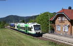 VT 008 und VT 007 als BSB88418 (Freiburg(Brsg)Hbf-Elzach) in Niederwinden 17.5.17