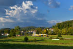 650 067 + 650 066 als WBA1 am 26.09.2017 bei Gotteszell.