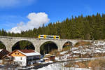 650 066 als WBA2 am 04.02.2018 bei Zwiesel.