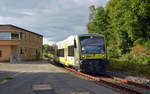 650 738 erreicht am 18.06.18 von Hof kommend den Bahnhof Oberkotzau.