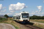 VT 502 und VT 008 als BSB88422 (Freiburg(Brsg)Hbf-Waldkirch) bei Buchholz 26.8.18