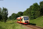 VT 242 als HzL 88676 (Rottweil-Bräunlingen Bf) bei Schwenningen 27.6.19