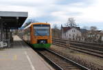 650 665 am 16.02.2020 im Bahnhof Cham