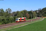 VT 248 als HzL 69728 (Rottweil-Bräunlingen Bf) bei Grüningen 20.8.20