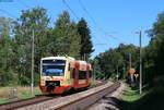 VT 233 als HzL 69732 (Villingen-Bräunlingen Bf) bei Villingen 20.8.20