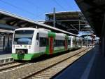 VT 012 und ein weiterer RS 1 der Erfurter Bahn am 13.6.2009 in Erfurt Hbf.