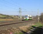 STB VT 124 (650 524-1) als STB 82969 von Erfurt Hbf nach Meiningen, bei Ingersleben; 07.04.2010